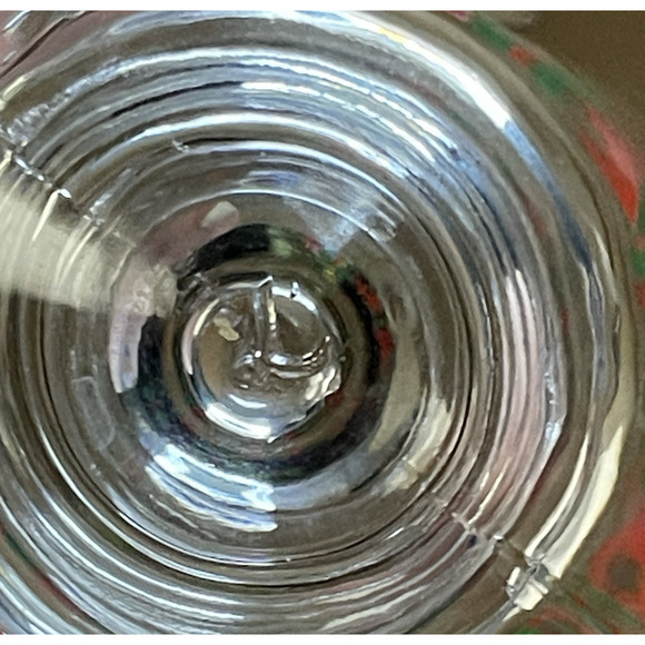 Vintage Libbey Holly Berry Irish Coffee Pedestal Glasses Gold Rim Christmas Mugs - Picture 8 of 8